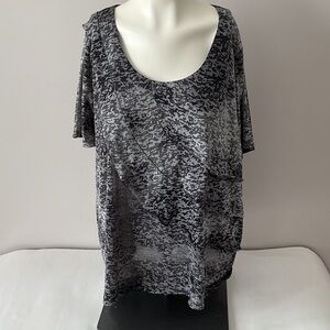 Laura's Layered Front Burnout Top